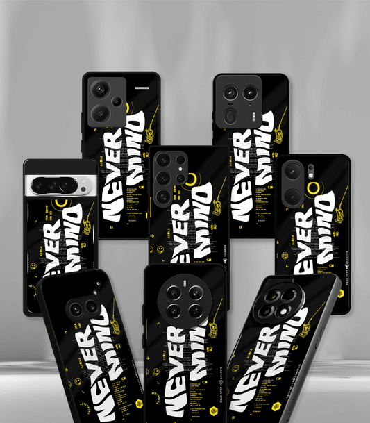 Never Mind Black  Premium Phone Case