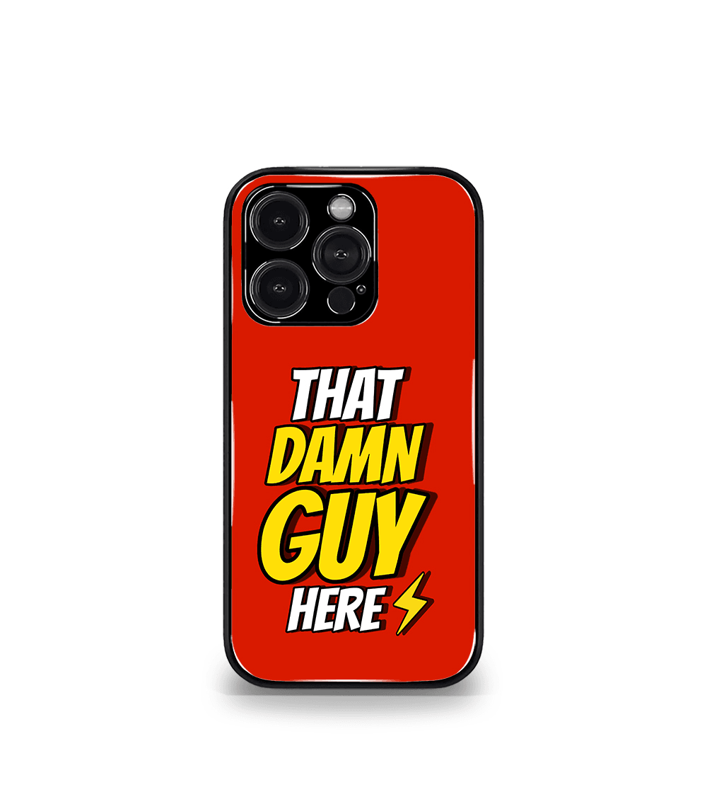 that damn guy premium phone case