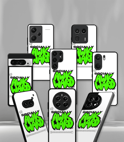 Socially Awkward White Premium Phone Case