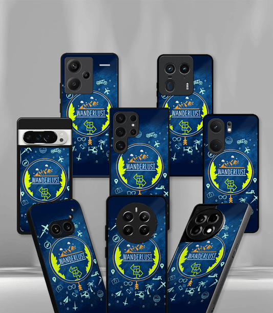 Wanderlust Travelholic Premium Phone Case
