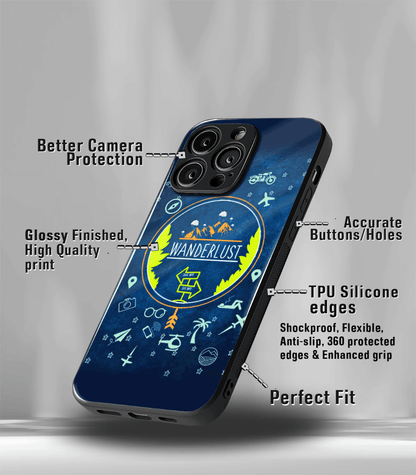 Wanderlust Travelholic Premium Phone Case