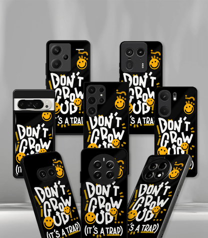 Don't Grow Up It's a Trap Black Premium Phone Case
