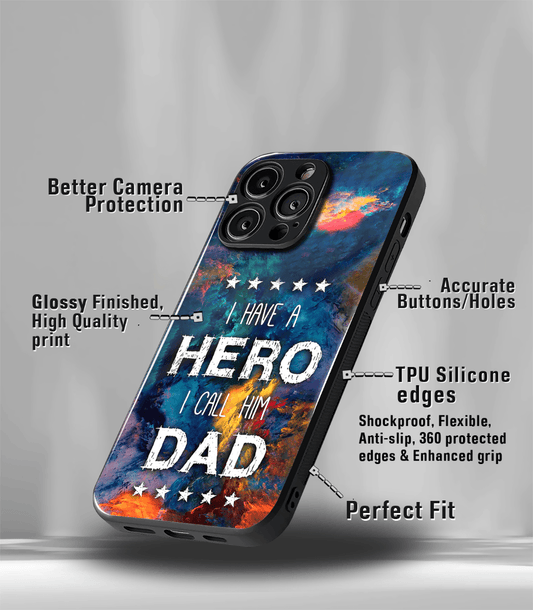 Dad Hero Premium Phone Case