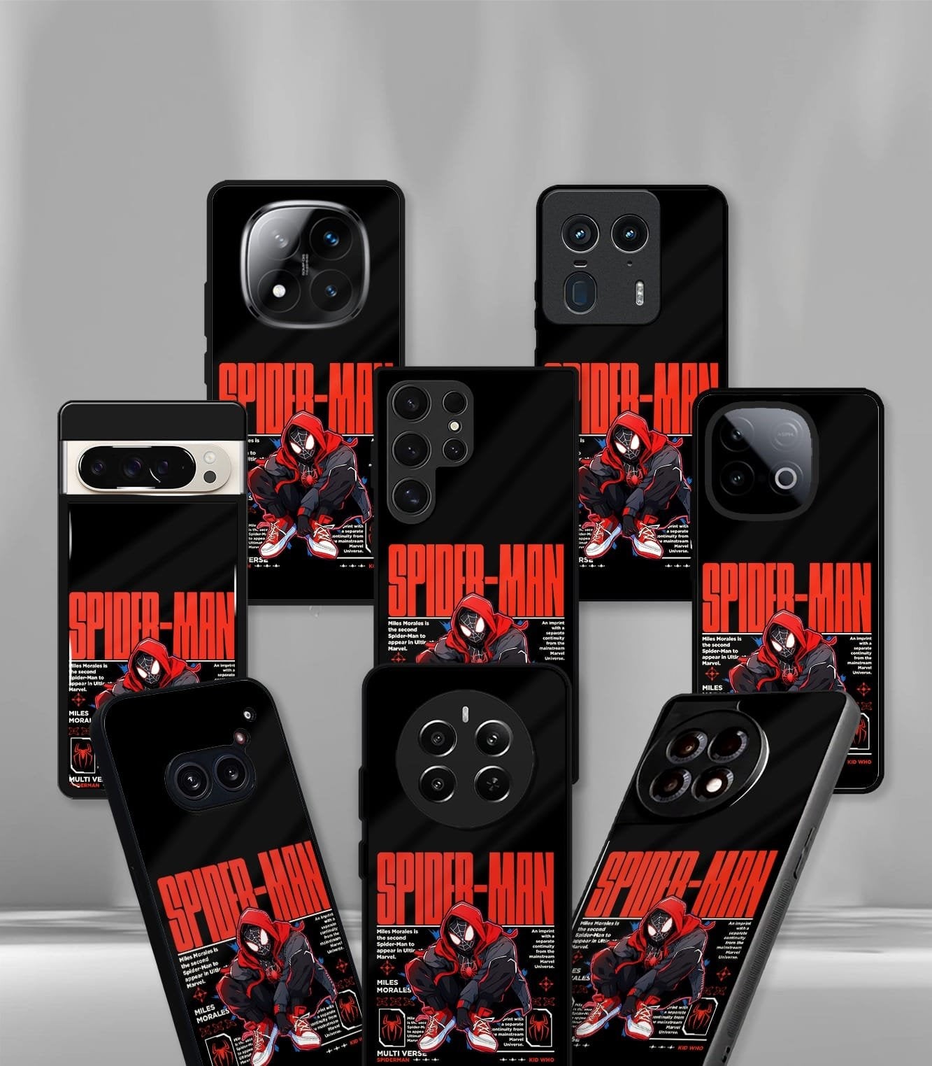 spider joy premium glossy phone case