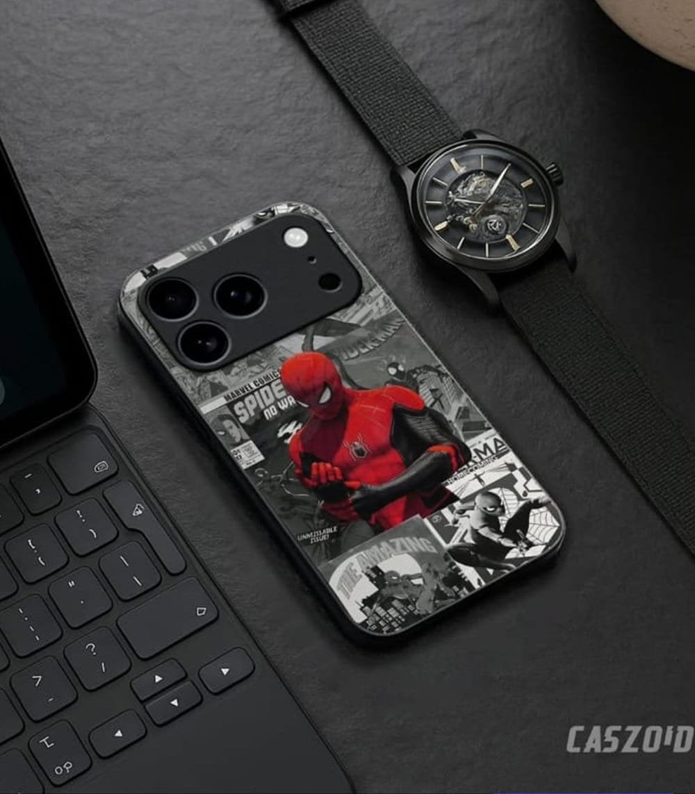 the spidey super hero premium glossy phone case