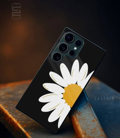 Daisy Floral Premium Glossy Phone Case