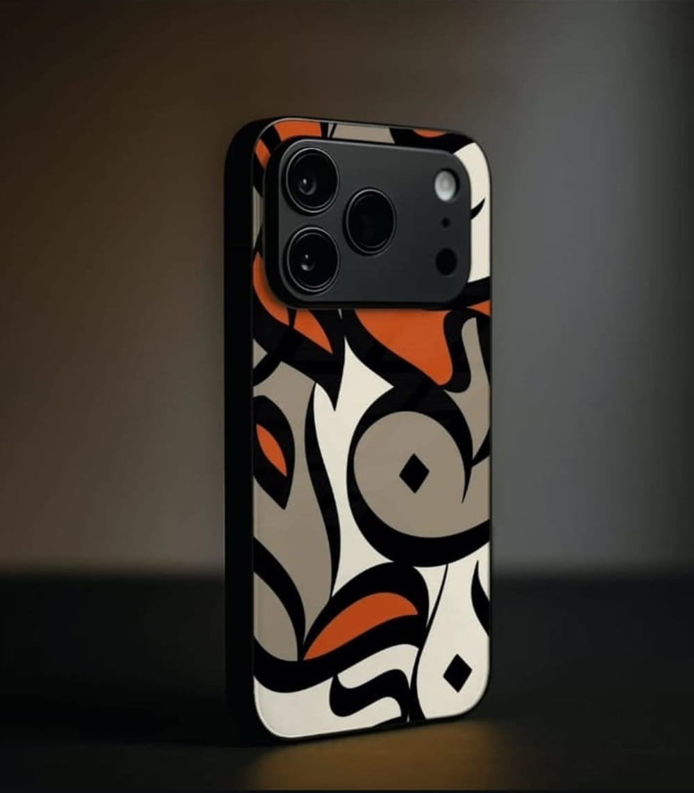 arabic calligraphy premium glossy phone case