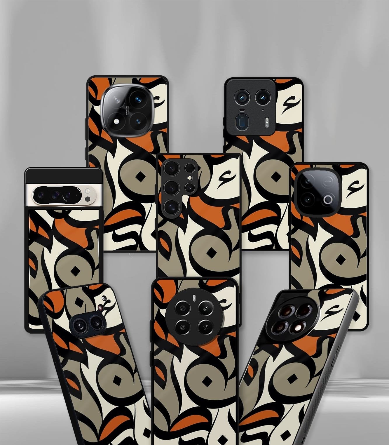 arabic calligraphy premium glossy phone case