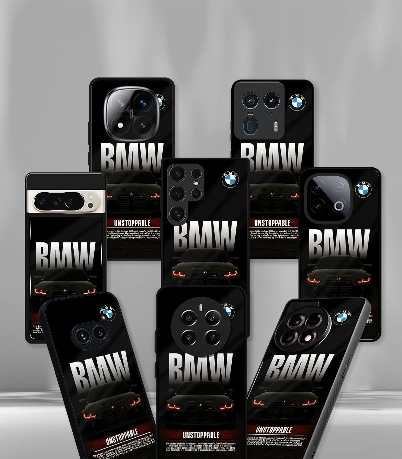 the dark automotive car premium glossy phone case