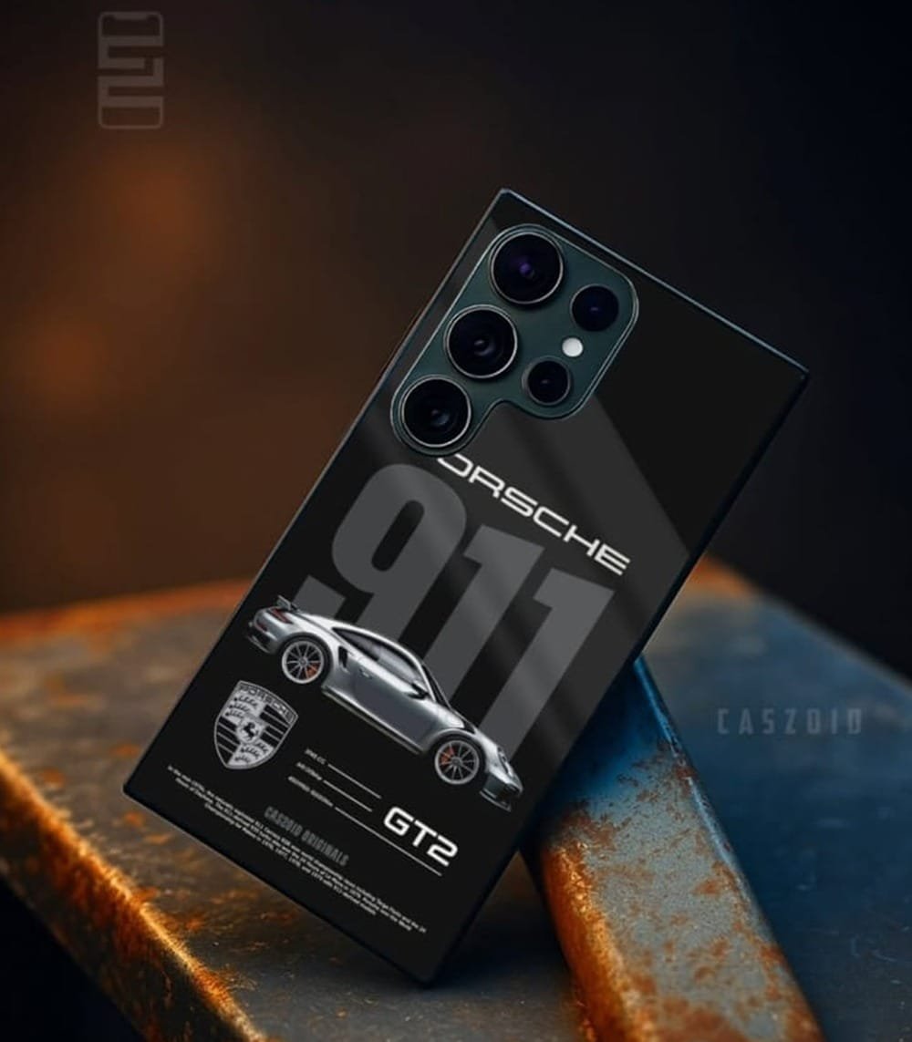 911 midnight edition premium glossy phone case