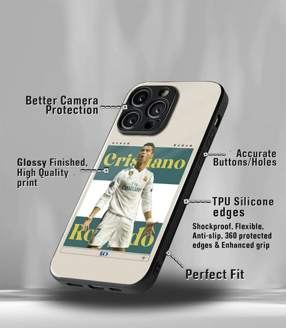 Cristiano Ronaldo Vintage RMA Edition Premium Glossy Phone Case