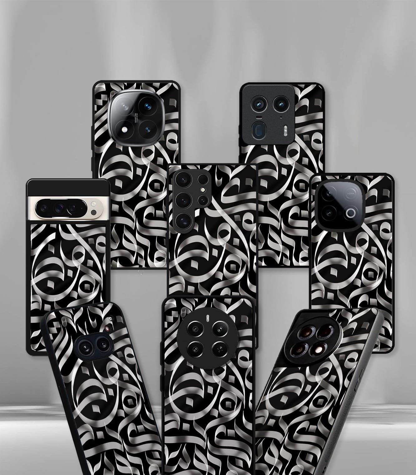 arabic calligraphy premium glossy phone case