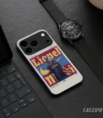 Lionel Messi Vintage Edition Premium Glossy Phone Case
