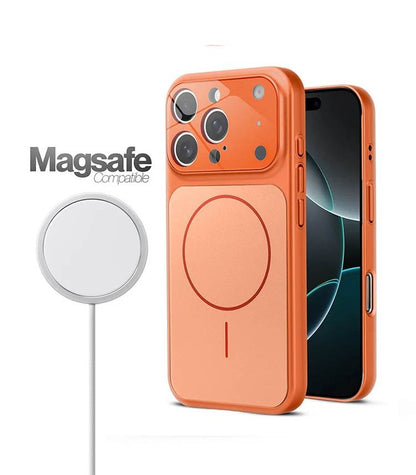 Caszoid Premium 17 Pro Cosmic Orange Converter Case for iPhone 13, 14, 15 & 16 Models