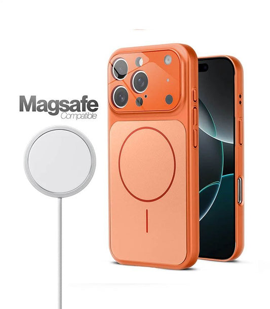 Caszoid Premium 17 Pro Cosmic Orange Converter Case for iPhone 13, 14, 15 & 16 Models
