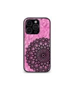 Pink Mandala art Premium Phone Case