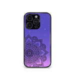 Purple Mandala art Premium Phone Case