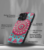 Mandala art Premium Phone Case - Image 3