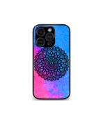 Blue & Pink Mandala art Premium Phone Case