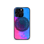 Blue & Pink Mandala art Premium Phone Case