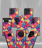 Colorfu Aztec Mandala art Premium Phone Case - Image 2