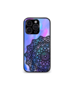 Blue Mandala art Premium Phone Case