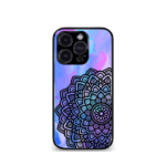Blue Mandala art Premium Phone Case