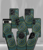 Dark Mandala art Premium Phone Case - Image 2