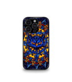 Trippy Owl Orange Premium Phone Case