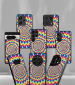 Psych Trippy Premium Glossy Case compatible for every phone models. - Image 2