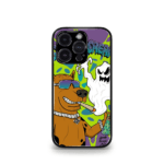 Scooby Cream Dog & Ghost Psych Premium Phone Case