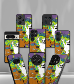 Scooby Cream Dog & Ghost Psych Premium Phone Case - Image 2