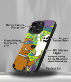 Scooby Cream Dog & Ghost Psych Premium Phone Case - Image 3