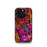 Weed Pink Psych Collage Premium Phone Case