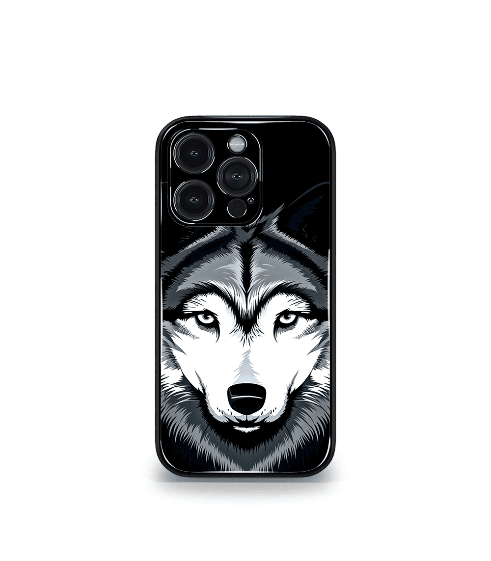 PSY 28 A Grey Wolf Black Premium Phone Case - Image 1