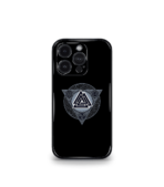 Illuminati eye grey logo Black Premium Phone Case