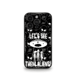 Let's see them Aliens Trippy Premium Phone Case