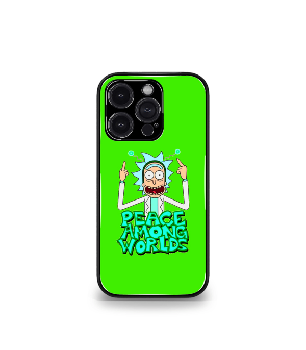 Peace Among worlds Rick Pink Floyd Trippy Premium Phone Case