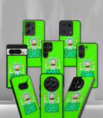 Peace Among worlds Rick Pink Floyd Trippy Premium Phone Case - Image 2