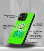 Peace Among worlds Rick Pink Floyd Trippy Premium Phone Case - Image 3