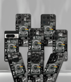 Pink Floyd Collage Premium Phone Case - Image 2