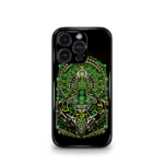 Green Trippy Meditation Premium Phone Case