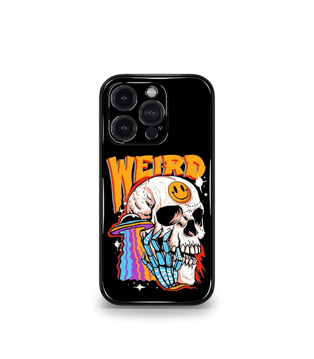 PSY 80 A Weird Skull Premium Phone Case - Image 1