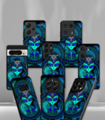Green alien Premium Phone Case - Image 2