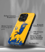 Neymar Junior GOAT edition Premium Glossy Phone Case. - Image 3