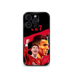 Cristiano Ronaldo GOAT CR7 edition Premium Glossy Phone Case.