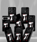 Cristiano Ronaldo GOAT CR7 edition Premium Glossy Phone Case. - Image 2