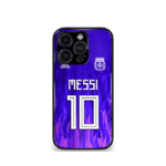 Lionel Messi GOAT edition Premium Glossy Phone Case.