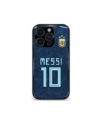 Lionel Messi GOAT edition Premium Glossy Phone Case.