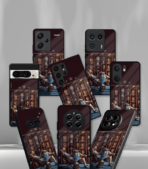 Lionel Messi GOAT edition Premium Glossy Phone Case. - Image 2